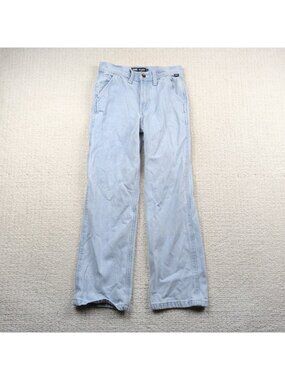 VANS Drill Chore Carpenter Jeans Loose Fit Baggy Straight Leg Skater Women 26